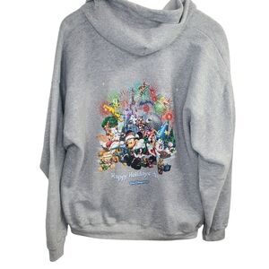 Walt Disney World Disney Parks Holiday 2013 Hoodie Size XLarge